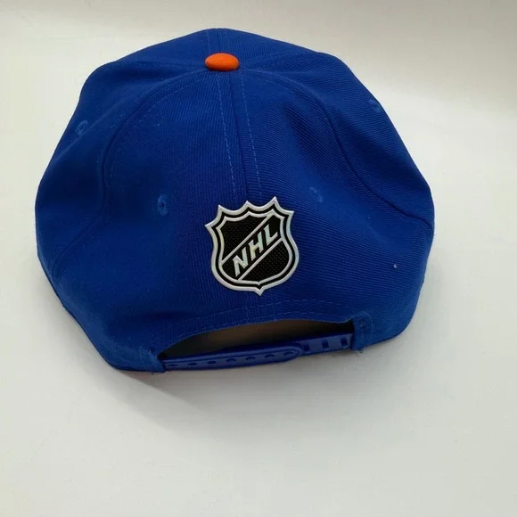New York Islanders NHL Fanatics Authentic Pro Royal Blue Snapback Hat Cap - Picture 4 of 7